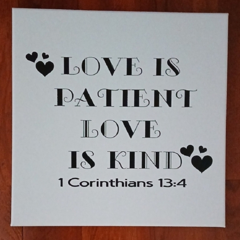 Canvas Art  With Bible Verse Home Decor